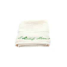 Petite Serviette Coton Ecru D R Harris Rasage Serviettes Barbier