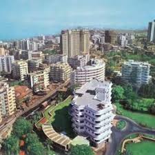 Mumbai, Malabar Point and Bombay Bay in ...