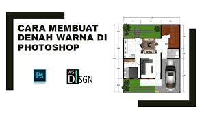 Untuk mengisi area tertutup atau gambar yang tidak ada celah dengan warna gradient (warna degradasi). Cara Membuat Denah Warna Di Photoshop