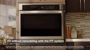 Whirlpool Wall Oven Easy Install With Fit System Guarantee Youtube