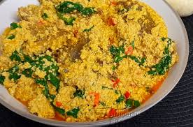 Tip yam, cocoyam or plantain flours are powdered starches made from dehydrating and finely milling the whole ingredients. All Nigerian Recipes What Is The Best Swallow For Egusi Soup I Think Semolina Fufu Is Egusi Soup S Best Match What Do You Think Recipe Https Youtu Be U5pczlgx5py Facebook