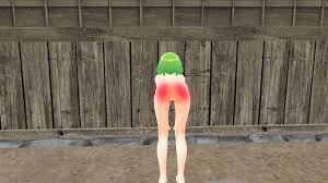 3d 3d_(artwork) ass ass_focus cornertime embarrassed_nude_female enf  humiliation mikumikudance mmd nude_in_public punishment touhou  touhou_project yuuka_kazami|11948165336 - Rule 34 Dev