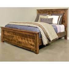 Wood full size bedroom sets. Adirondack Rustic Queen Bed Stoney Creek Furniture Panel Beds
