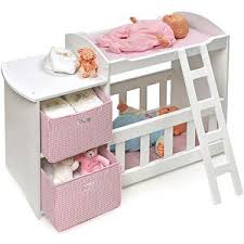 Bitty Baby Changing Table Retired Badger Basket Doll Crib And Changing Station Walmart Com Baby Doll Bed Baby Doll Crib Doll Crib