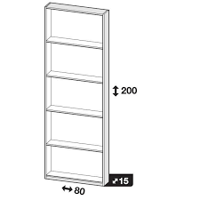 Leroy merlin colonne bibliotheque h 180 xl 30 p20 blanc. Ù‚Ø§Ø¨Ù„ Ù„Ù„ÙƒØ´Ù ÙØ¹Ø§Ù„ Ø¹Ù„Ù… Ø§Ù„Ø£Ù†Ø³Ø§Ø¨ Etagere Leroy Merlin Spaceo Amazon Myanmaroffices Com