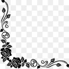 Luxury golden flowered circle with gold background and black outline. Circle Flower Png Circle Flower Frame Circle Flower Borders Cleanpng Kisspng