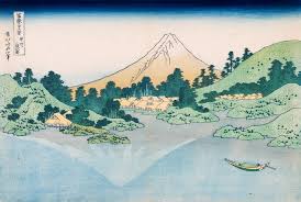 Thirty Six Views Of Mount Fuji Mt Fuji Reflected In Lake Kawaguchi In Kai Province Katsushika Hokusai Profile Of Works Tokyo Fuji Art Museum