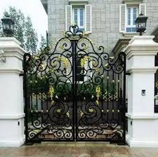Polish your personal project or design with these wrought iron gate transparent png images, make it even more personalized and more attractive. New Design Wrought Iron Gate Paint Colors Iron Doors Buy Iron Gate Paint Colors New Design Iron Gate Boundary Wall Gate Design Iron Exterior Doors Product On Alibaba Com