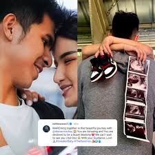 WE CAN'T WAIT TO SEE OUR LITOL ONE' 😍 Kiefer Ravena and Diana Mackey are  expecting their first child! 📷: IG/kieferravena