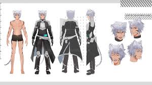 Draw cool character sheet and design concept in anime style by Pastamachine  | Fiverr
