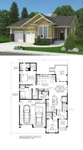 Many house plans with basements may be built on pieces of land with varying elevations, resulting in a unique look and feel. Craftsman Truesdale 1469 Robinson Plans Dream House Plans Bungalow House Plans Small House Design