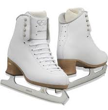 jackson ice skates elle fusion misses fs2131 used size 13 5 only