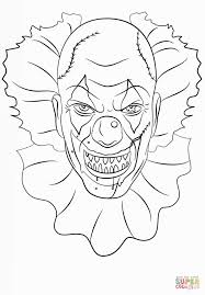 Scary Clown Coloring Pages Palhacos 157 Tatuagem De Palhaco Palhaco Desenho