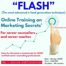Free Training On On Flash The Most Advanced E Lead Generation Techniques For Career Counsellors And Coaches T In 2020 Lead Generation Career Coach Mumbai Location