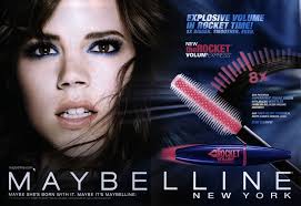 Maybe She S Born With It Maybe It S Maybelline Slogan Maybelline Mascara Beauty Ad
