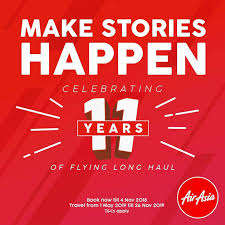 The asean super app for booking flights, hotels, activities, food, unlimited deals and so much more! Score Great Deals On International Flights With Airasia 11th Year Anniversary Promotion Johor Now