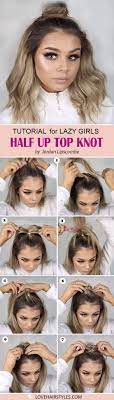 The Lazy Girls Guide 10 Easy Hairstyles For Medium Hair Medium Hair Styles Medium Length Hair Styles Easy Hairstyles