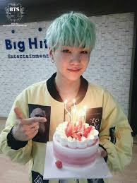 Yoongi Birthday Cake Bts Birthdays Birthday Cupcakes Boy Birthday