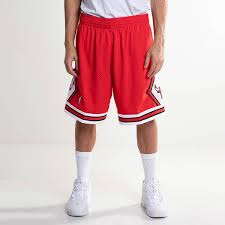 Mitchell And Ness Nba Swingman Shorts Chicago Bulls Red Bei Kickz Com