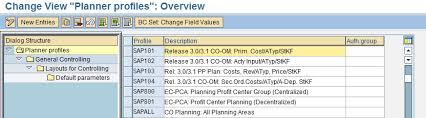 Special Topics In Product Costing Config Planning Profile Layouts Sap Blogs