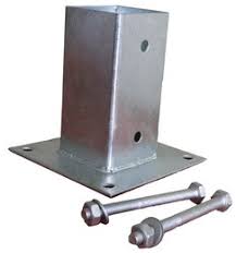60cm support à enfoncer dans le sol. Support Pour Poteau Bois A Fixer 7x7 Cm Brico Depot