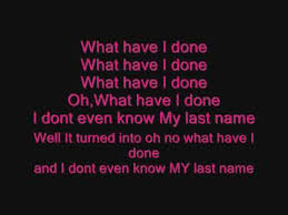 It reached the top of the album charts and scored several no. Carrie Underwood Last Name Lyrics Youtube