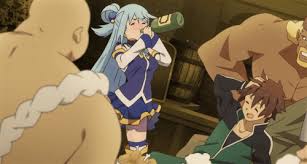 When Ur Rainbow Puking Goddess Companion Can T Hold Her Liquor Konosuba Know Your Meme The best gifs of vomit on the gifer website.