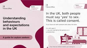 Don't rape, sexually assault or make kissing noises', asylum seekers warned  in guidance about living in UK | Politics News | Sky News