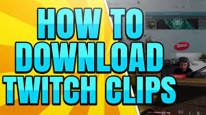 Free twitch download is one of the few apps that let you download videos from your favorite streamers directly from their twitch account. How To Download And Save Twitch Clips To Your Computer Youtube