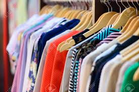 Maybe you would like to learn more about one of these? Variety Of Clothes Hanging On Rack In Boutique Stock Photo Picture And Royalty Free Image Image 28708560