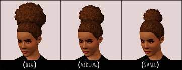 Modish Kitten Cloud Puff Hair High Afro Puffs By Modish Kitten Sims Hair Afro Puff Sims 3