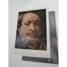 Buy Detail Portrait of the Artist Rembrandt Print Vintage 23765 Online in  India