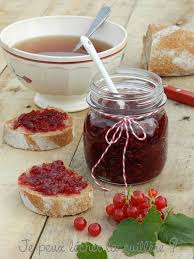 La Confiture De Groseilles La Classique Et La Raisonnable Je Peux Lecher La Cuillere Confiture Groseille Confiture Et Groseille