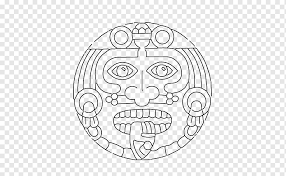 You can print or color them online at getdrawings.com for absolutely free. Maya Civilization Aztec Calendar Stone Mesoamerican Pyramids Inca Empire Coloring Book Aztec Print White Face Calendar Png Pngwing