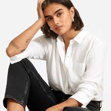 10 Best White Button Down Shirts 2021 Top Reviewed Styles For Women Rank Style Pairs perfectly with slim jeans or leather leggings. 10 best white button down shirts 2021