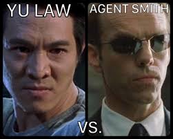 Gabe Law & Yu Law (The One) vs The Twins (The Matrix Reloaded) Location:  Gotham City Random Encounter Win by Death or Ko Standard Gear & Weapons  Choose your winners