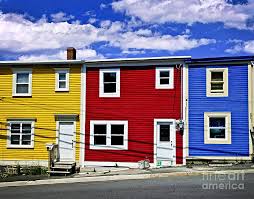 Colorful Houses In St John S Newfoundland By Elena Elisseeva House Colors House House Design