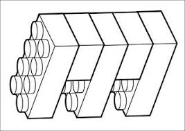 Black And White Lego Bricks Clipart Design Practice Vectored Lego Lego Easy Drawings Vector