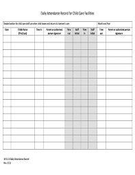 Pin by francois tolmay on excel attendance register attendance. Attendance Form Fill Out And Sign Printable Pdf Template Signnow