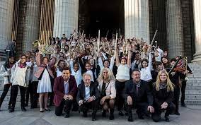 Orchestre Petites Mains Symphoniques Concert Pour Le Climat A L Eglise De La Madeleine A Paris Petites Mains Symphoniques