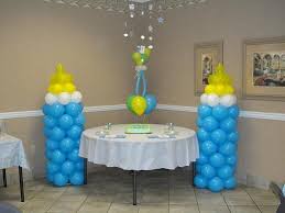 Baby Shower Balloon Decor Baby Bottle Columns Baby Rattle Bouquet Baby Shower Ballons Baby Shower Centerpieces Baby Shower Balloons