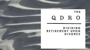 where do i get a qdro form guide to dividing retirement upon divorce