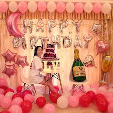 See more ideas about balloon decorations, birthday decorations, balloons. Creative Birthday Decoration Balloons Shopee Philippines