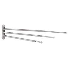 Brogrund Towel Holder 3 Bars Stainless Steel Ikea Handkleholder Rustfritt Stal Stal