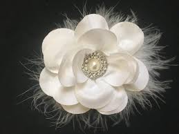 Flower Girl Hair Accessory White Ivory Gray Mint Navy Pink Coral Peach Hair F Flower Girl Hair Clip Flower Girl Hair Accessories White Flower Hair Clip