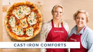 Two hours before baking, remove dough from refrigerator and let sit at room temperature for 30 minutes. Cast Iron Skillet Recipes Skillet Pizza And Chocolate Chip Skillet Cookie Youtube
