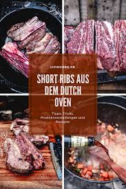 Guinness Short Ribs Aus Dem Dutch Oven Livingbbq De Rezept Rezepte Leckeres Essen Lebensmittel Essen