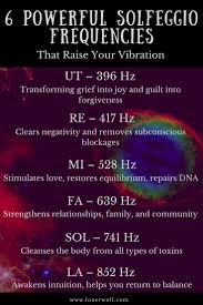 6 powerful solfeggio frequencies that raise your vibration