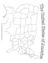 Blank united states of america. Map Of The United States Of America Coloring Page Free Printable Pdf From Primarygames