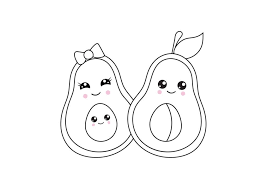Free printable avocado coloring pages. Avocado Coloring Pages Best Coloring Pages For Kids Food Coloring Pages Fruit Coloring Pages Coloring Pages